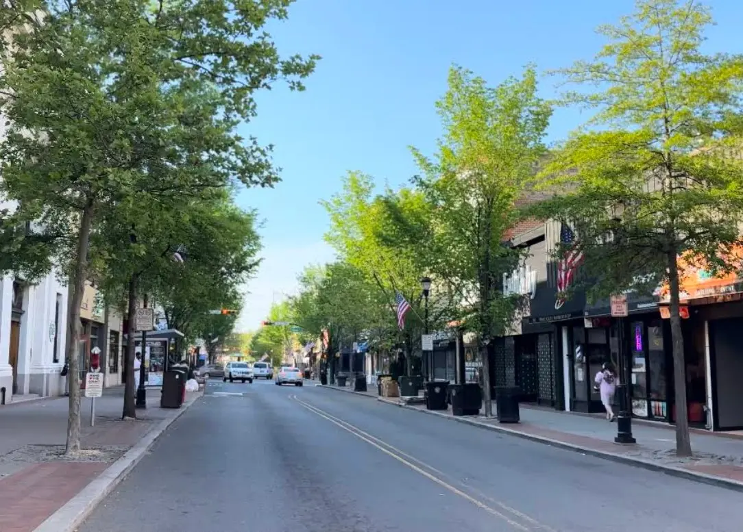 Street view near Inspection21 New Brunswick campus in New Brunswick New Jersey